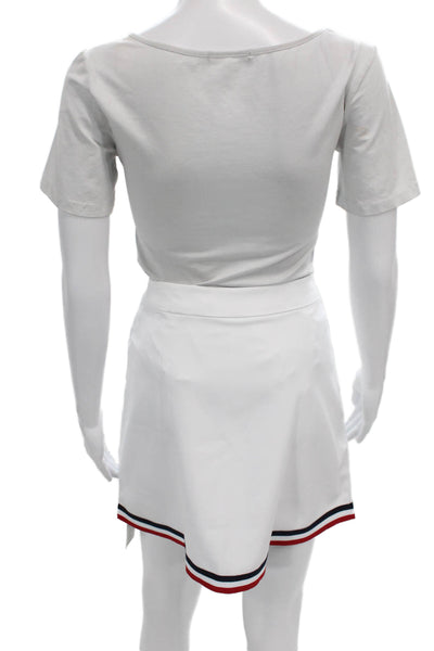 G/Fore Women Athletic White Polyester Skort Size 10