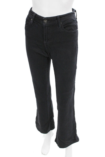 Genetic Denim Womens Black Bootcut Jeans Mid Rise Size 30