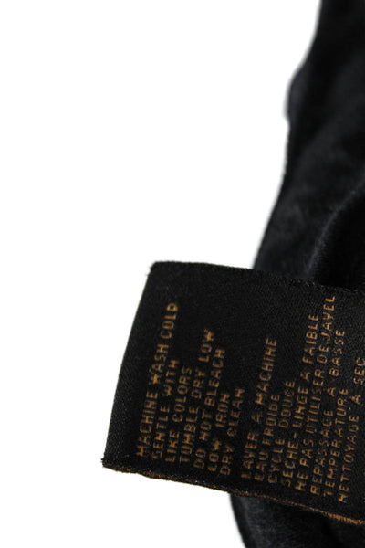 Genetic Denim Womens Black Bootcut Jeans Mid Rise Size 30