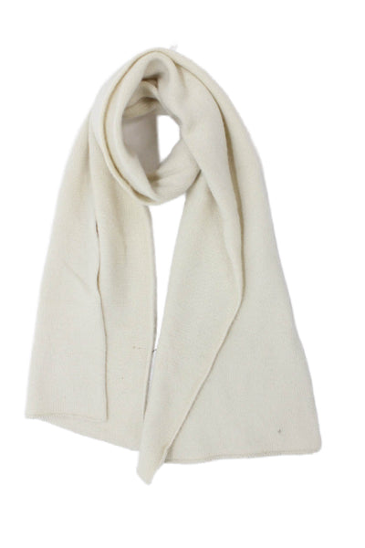 Bergdorf Goodman Unisex Adults Cashmere Neck Scarf Beige Size 60X11"