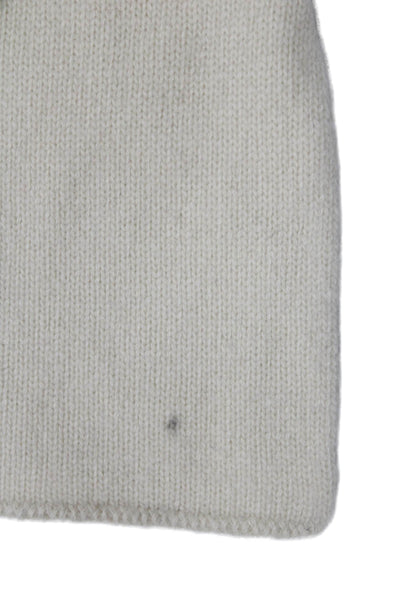 Bergdorf Goodman Unisex Adults Cashmere Neck Scarf Beige Size 60X11"