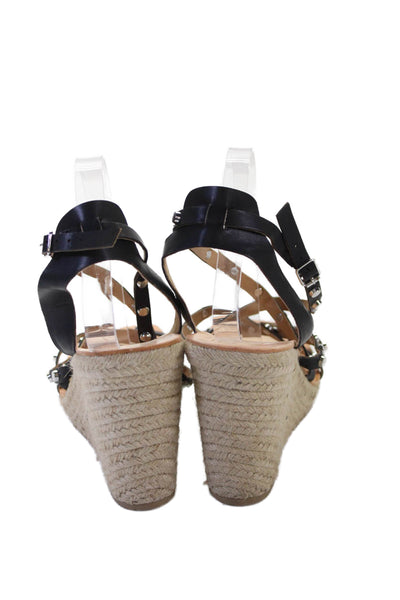 Dolce Vita Womens Studded Strappy Sandals Black Size 11M