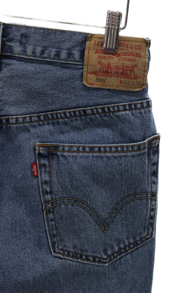 Levi's Unisex Vintage Black Tapered Jeans Mid Rise Cotton Size 28