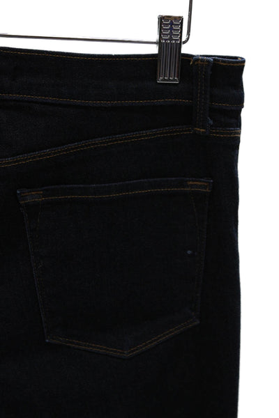 J Brand Womens Skinny Jeans High Rise Blue Viscose Size 29