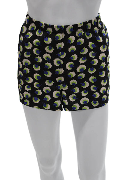 Collective Concepts Womens Hot Pants Floral Multicolor Polyester Size XS