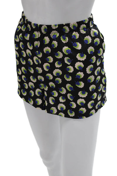 Collective Concepts Womens Hot Pants Floral Multicolor Polyester Size XS