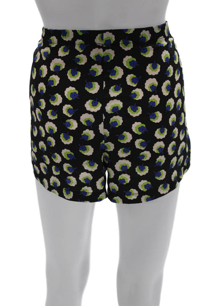 Collective Concepts Womens Hot Pants Floral Multicolor Polyester Size XS