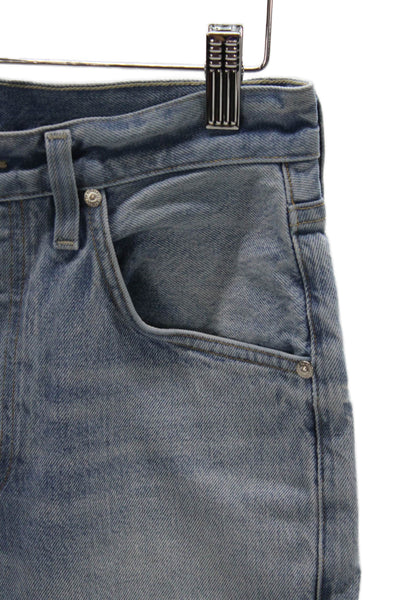 Citizens of Humanity Women Tapered Jeans Blue High Rise 24in Inseam Size 25