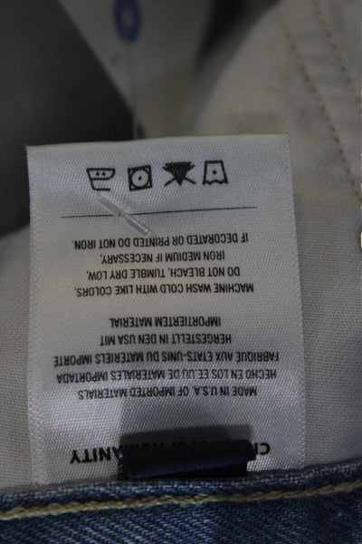 Citizens of Humanity Women Tapered Jeans Blue High Rise 24in Inseam Size 25