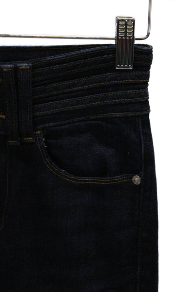 Frame Womens High Rise Flared Jeans Blue Cotton Size 26