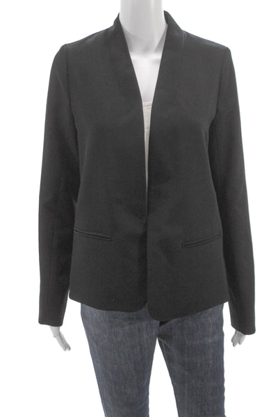 Bailey 44 Women Blazer Black Polyester Long Sleeve Buttoned Size S