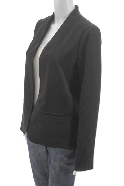 Bailey 44 Women Blazer Black Polyester Long Sleeve Buttoned Size S