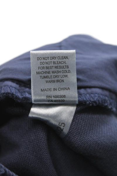 Peter Millar Mens Chino Pants Blue Cotton Button Closure Size 42