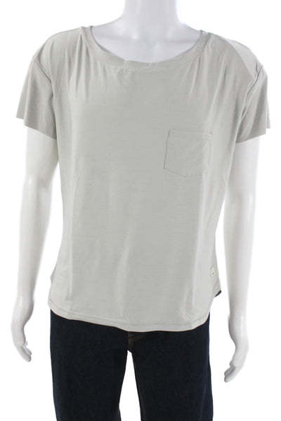 Vuori Mens Basic Gray Short Sleeve T-Shirt Size M