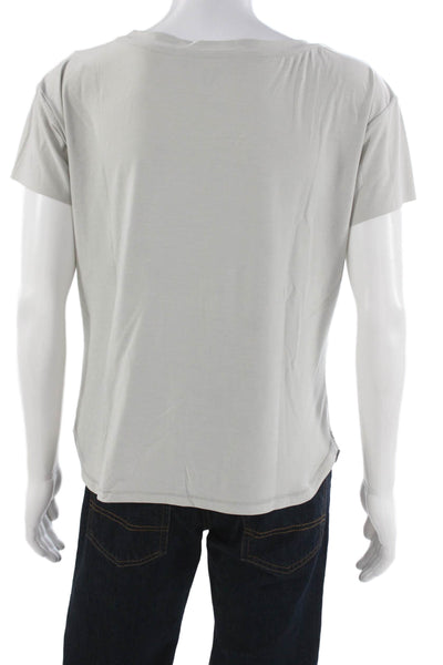 Vuori Mens Basic Gray Short Sleeve T-Shirt Size M