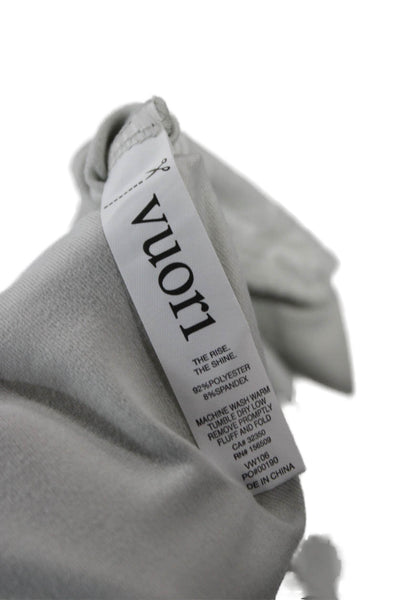Vuori Mens Basic Gray Short Sleeve T-Shirt Size M