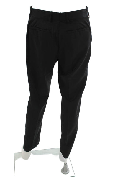 The Kooples Mens Dress Pants Black Wool Zipper Fly Size 52