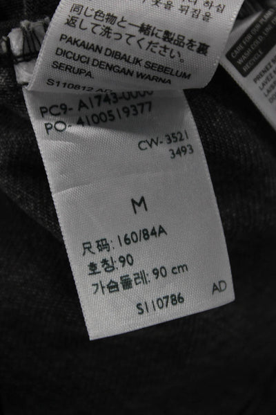 Levis Women Basic Jacket Black Long Sleeve Button Cotton Lyocell Size M