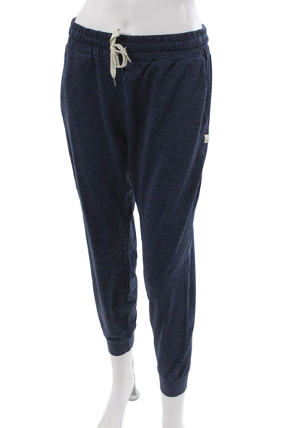 Vuori Unisex Flecked Blue Jogger Drawstring Recycled Polyester Size M