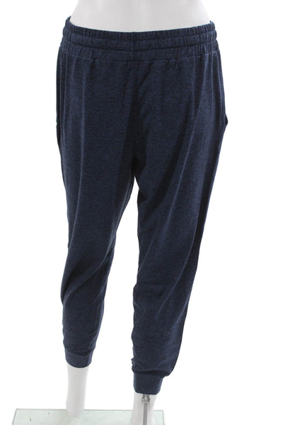 Vuori Unisex Flecked Blue Jogger Drawstring Recycled Polyester Size M