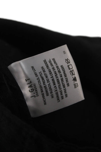 John Galt Teens Cargo Pants Black Button 30 Inseam Size S