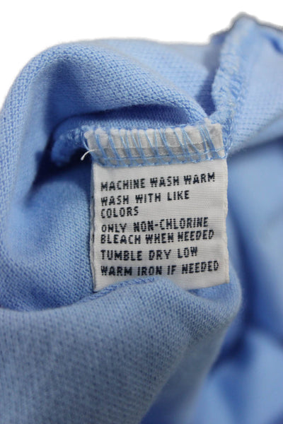 Polo Ralph Lauren Mens Basic Polo Blue Collared Short Sleeve 100% Cotton Size S