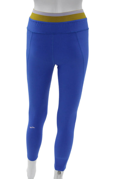 Brooks Women Ankle Leggings Blue Size S