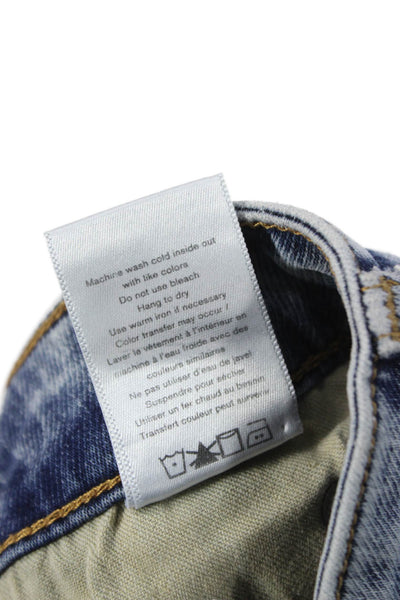 Rag & Bone Women Skinny Blue Jeans Low Rise Cotton Blend Size 24