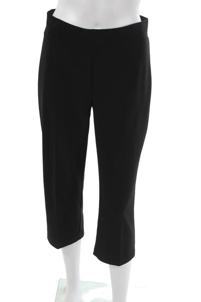 Joseph Ribkoff Women Capri Black Modal Blend Size 6