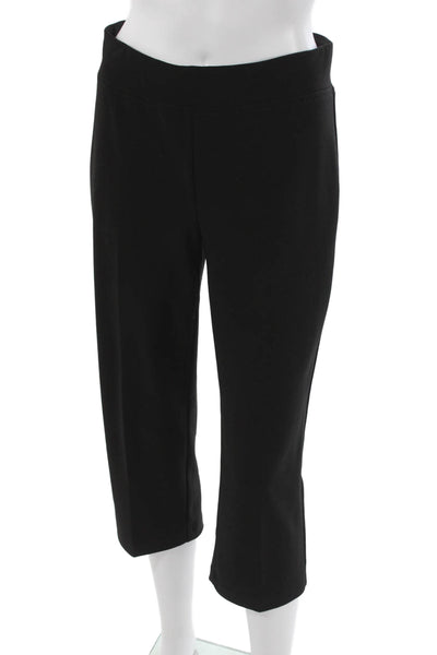 Joseph Ribkoff Women Capri Black Modal Blend Size 6