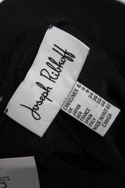 Joseph Ribkoff Women Capri Black Modal Blend Size 6