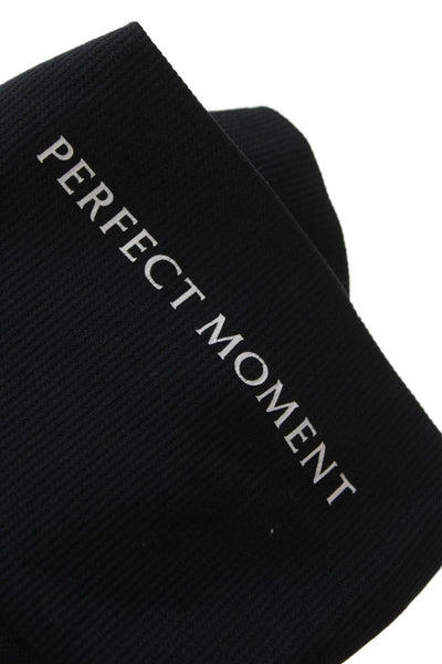 Perfect Moment Women Ankle Leggings Black Polyamide Solid Fall Size S