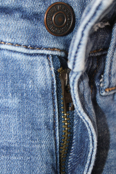 Polo Ralph Lauren Girls High Rise The Tompkins Skinny Jeans Blue Size 7
