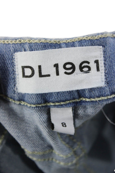 DL1961 Girls Mid Rise Candy Leggings Jeans Blue Size 8