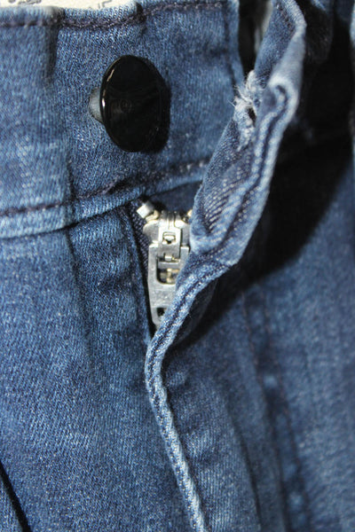 Nobody Denim Women Ankle Distressed Blue Jeans Mid Rise Size 27
