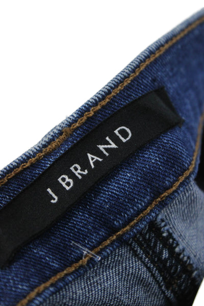 J Brand Women Bootcut Jeans High Rise Blue Cotton Inseam 26 Size 29