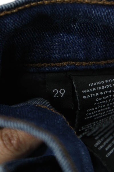 J Brand Women Bootcut Jeans High Rise Blue Cotton Inseam 26 Size 29