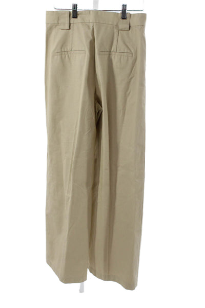 Stockholm Atelier & Other Stories Women Chino Pants Beige Cotton Size 36