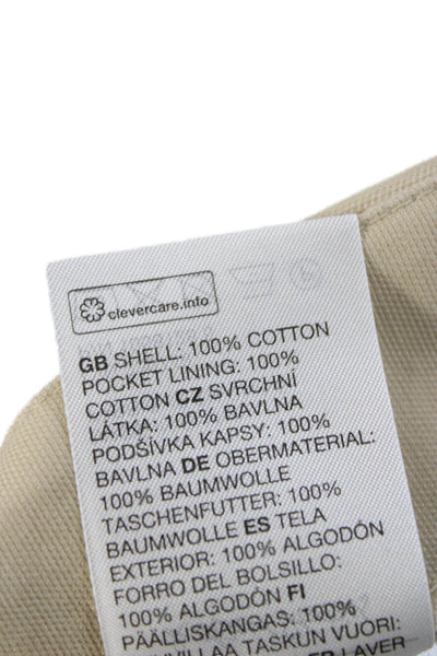 Stockholm Atelier & Other Stories Women Chino Pants Beige Cotton Size 36