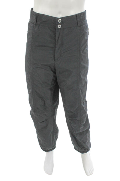 Bogner Unisex Adults Snow Pants Black Nylon Ski Button Inseam 28 Size 40