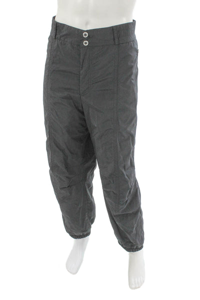 Bogner Unisex Adults Snow Pants Black Nylon Ski Button Inseam 28 Size 40