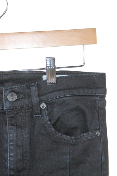 Rag & Bone Jean Womens Skinny Black Jeans Size 26