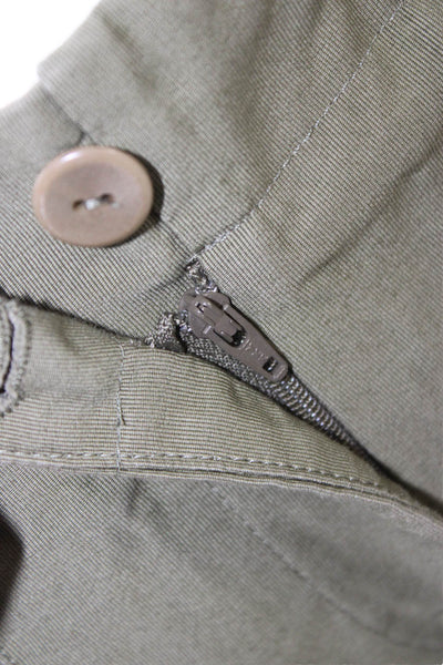 APC Unisex Chino Pants Green Cotton Military Inseam 28 Size 36