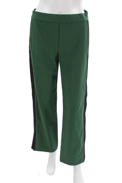 Theory Womens Jogger Pants Green Athleisure Nylon Elastane Size S