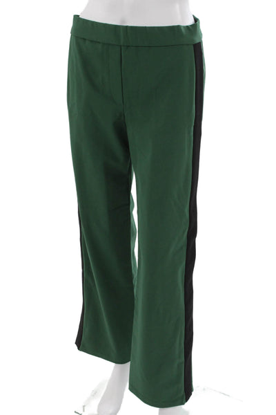 Theory Womens Jogger Pants Green Athleisure Nylon Elastane Size S