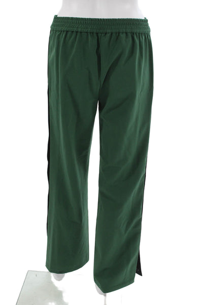 Theory Womens Jogger Pants Green Athleisure Nylon Elastane Size S
