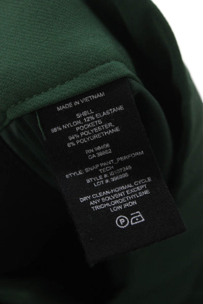 Theory Womens Jogger Pants Green Athleisure Nylon Elastane Size S