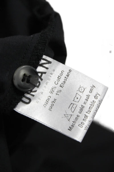 Urban by Alembika Womens Gray Colorblock T Shirt Dress Knee Length Size 1