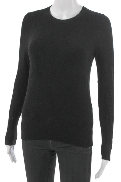 Zara Women Black Pullover Sweater Crewneck Size S