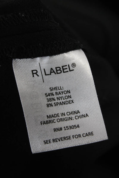 R Label Womens Gray Rayon Pants 26 Inseam Size S